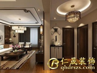 水墨畫般的美妙設(shè)計，讓年輕人能夠接受又有文人雅客的文化氣息。秦皇島裝修公司